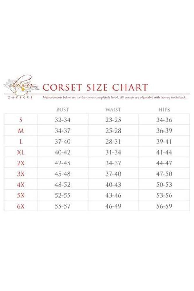Top Drawer Steel Boned Red Sequin Underwire Bustier Corset