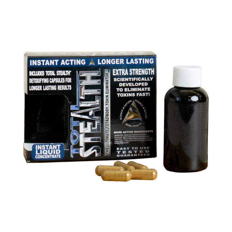 Total Stealth Detox Concentrate Kit 2 oz. with Capsules-Pinkfoxxx