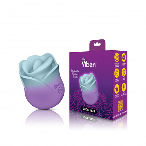 SUCCUBUS VIBRATING KISSING ROSE - VB75023