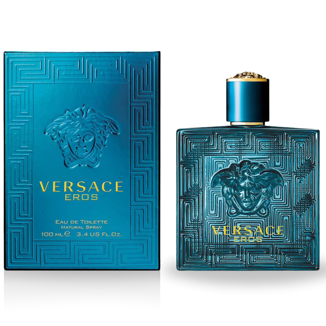 VERSACE EROS 3.4OZ, MEN'S PERFUME, EDT