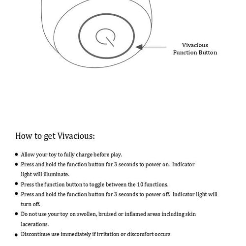 VIBEN VIVACIOUS 10 FUNCTION BULLET VIOLET - VB66110
