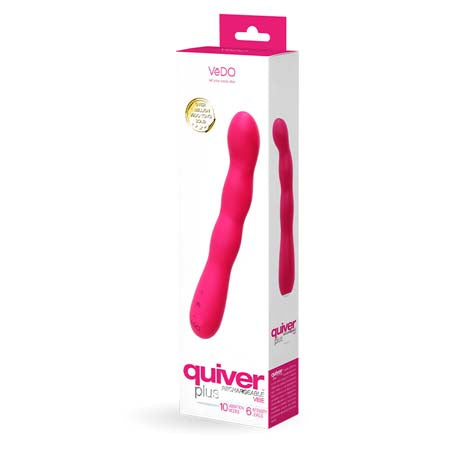 VEDO QUIVER RECHARGEABLE PLUS VIBE-Pinkfoxxx