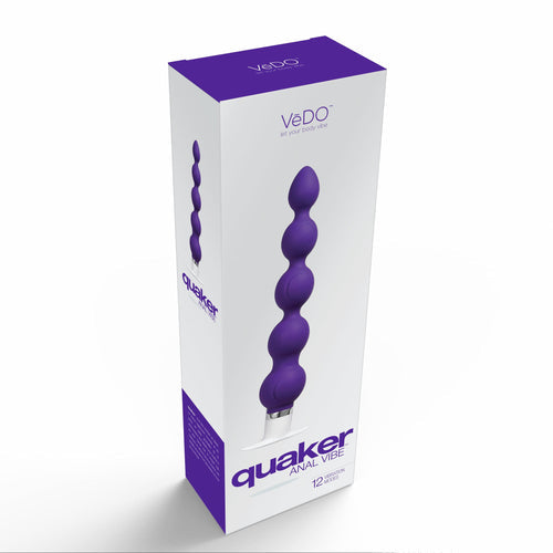 VEDO QUAKER ANAL VIBE INTO YOU INDIGO - VIP0303