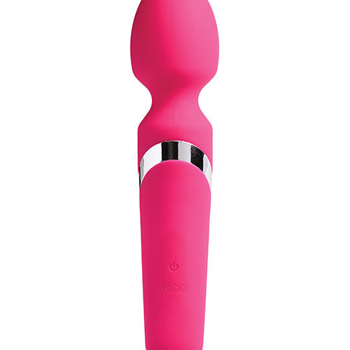 VEDO WANDA RECHARGEABLE WAND VIBE FOXY PINK - VIW0109