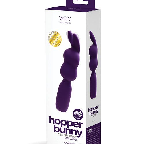 VEDO HOPPER RECHARGEABLE MINI VIBE DEEP PURPLE - VIBU0905