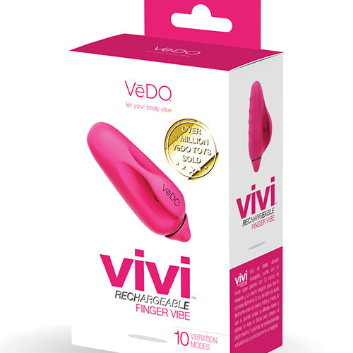 VEDO VIVI RECHARGEABLE FINGER VIBE FOXY PINK - VIF0809