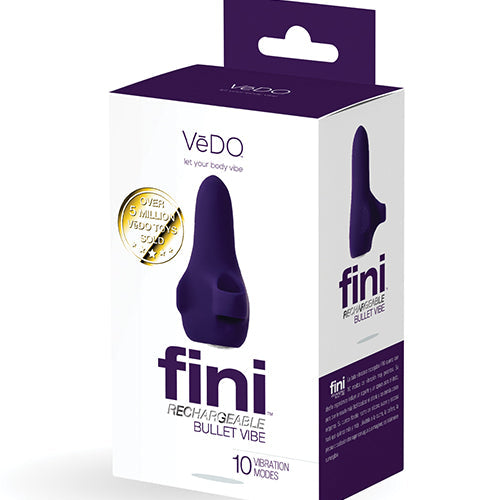 VEDO FINI RECHARGEABLE BULLET VIBE PURPLE - VIF1613
