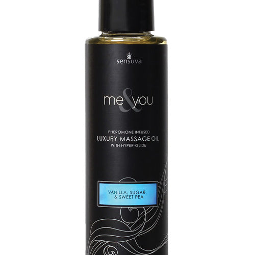 ME & YOU MASSAGE OIL VANILLA SUGAR.SWEET PEA - ONVL454