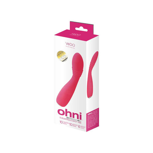 VEDO OHNI G-SPOT THRUSTING VIBE PINK - VIP2709