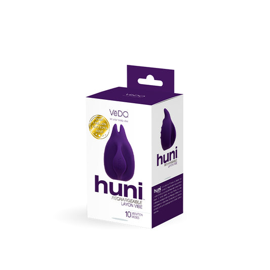 Vedo Huni Rechargeable Finger Vibe Deep Purple-Pinkfoxxx