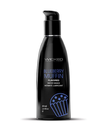 WICKED AQUA BLUEBERRY MUFFIN FLAVORED WATER BASED 2 OZ - WIC90452