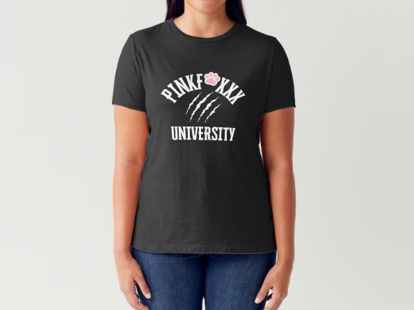 PINKFOXXX UNIVERSITY - Women's T-shirt