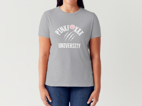 PINKFOXXX UNIVERSITY - Women's T-shirt