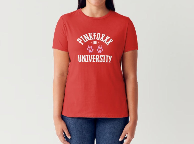 PINKFOXXX UNIVERSITY - Women's T-shirt