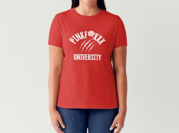 PINKFOXXX UNIVERSITY - Women's T-shirt