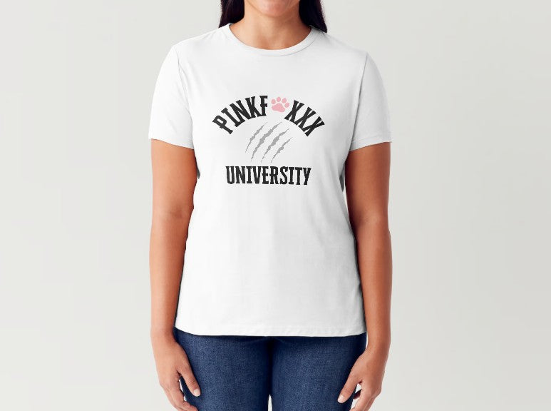 PINKFOXXX UNIVERSITY - Women's T-shirt