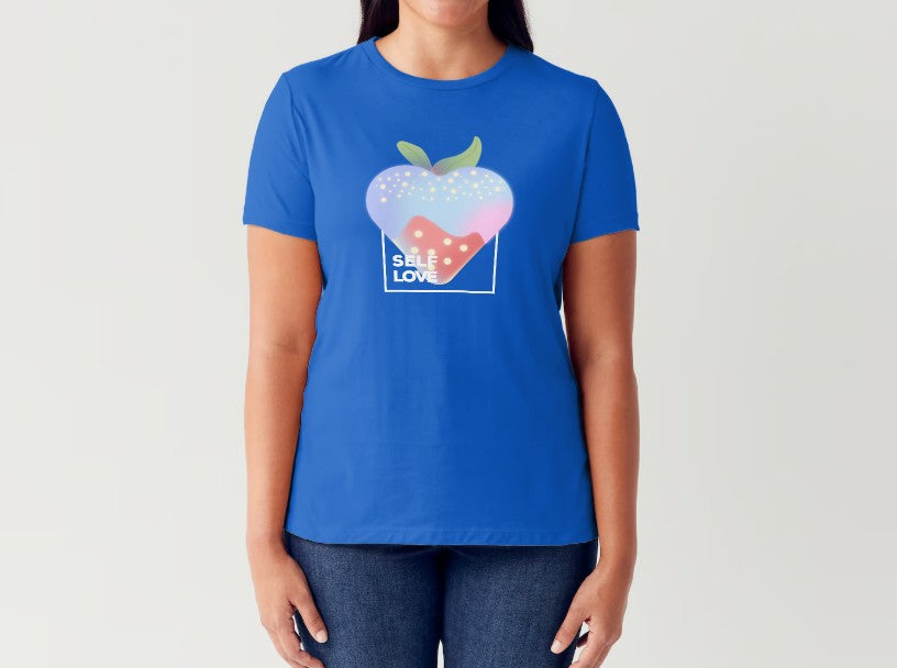 SELF LOVE (strawberry) - Women's T-shirt