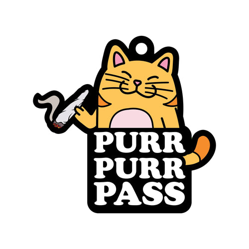 PURR PURR PASS AIR FRESHENER (NET) - WRVAF011
