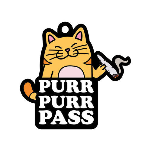 PURR PURR PASS AIR FRESHENER (NET) - WRVAF011