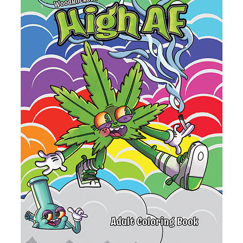 HIGH AF COLORING BOOK (NET) - WRCB011
