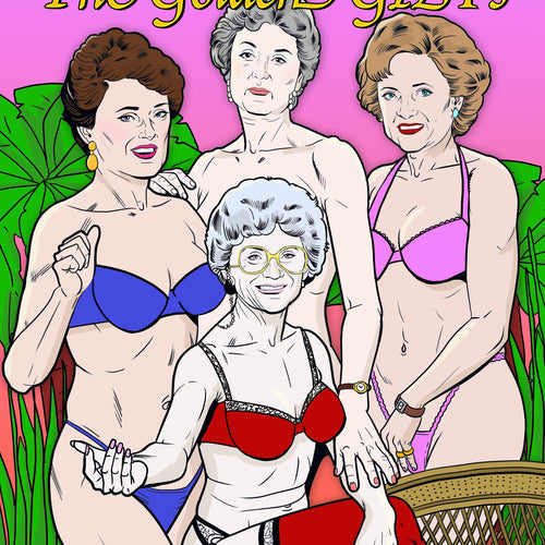 THE GOLDEN GILFS COLORING BOOK (NET) - WRCB014