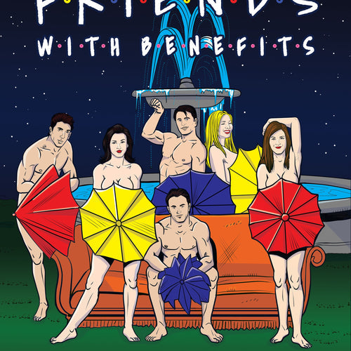 FRIENDS PORN PARODY COLORING BOOK (NET) - WRCB028