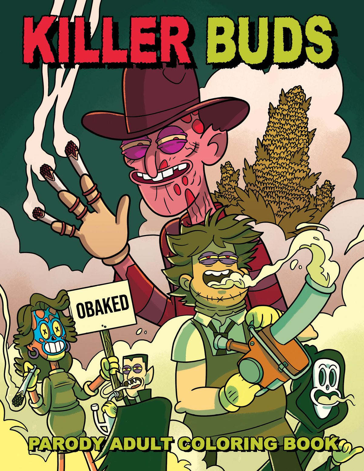 KILLER BUDS COLORING BOOK (NET) - WRCB031