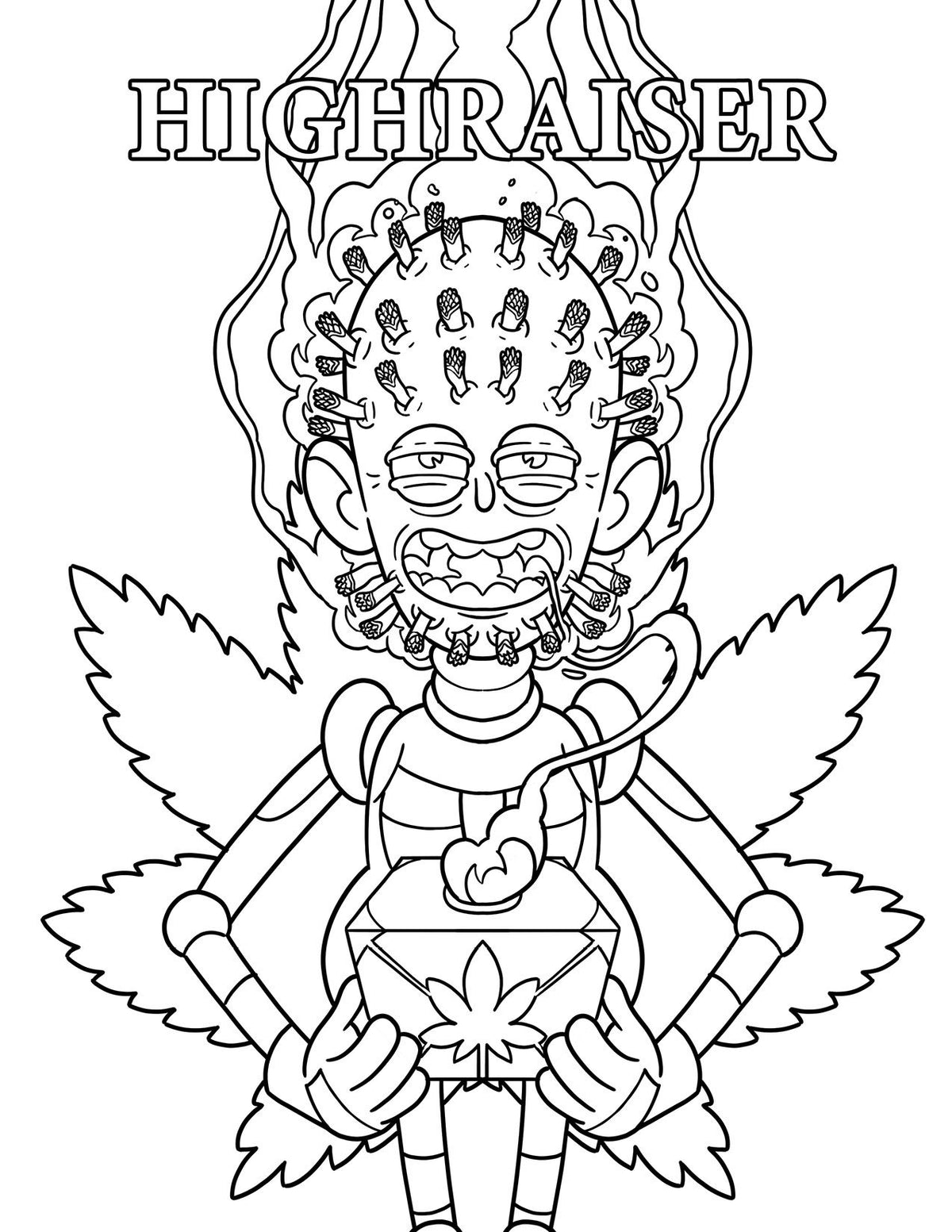 KILLER BUDS COLORING BOOK (NET) - WRCB031