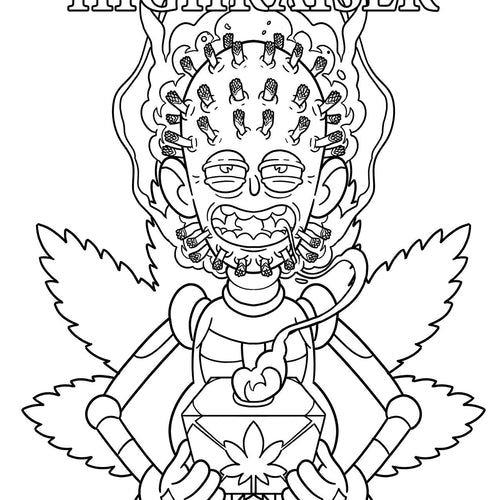 KILLER BUDS COLORING BOOK (NET) - WRCB031