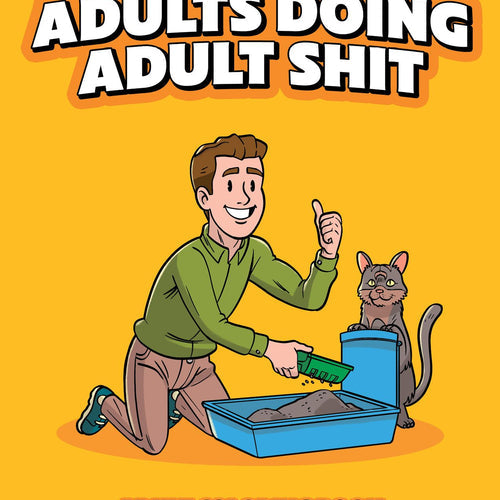 ADULTS DOING ADULT SHIT COLORING BOOK (NET) - WRCB035