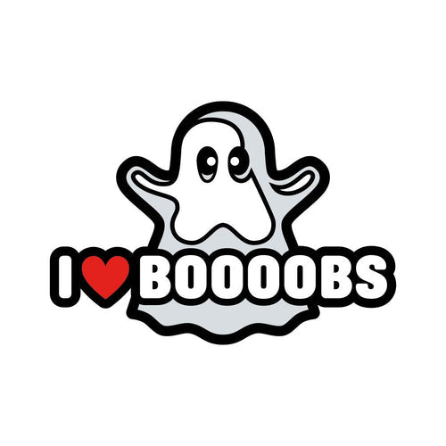 GHOST I HEART BOOBS PIN (NET) - WREPP013