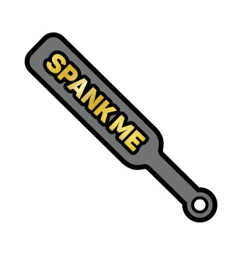 SPANK ME PADDLE PIN (NET) - WREPT007
