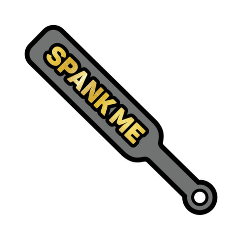SPANK ME PADDLE PIN (NET) - WREPT007