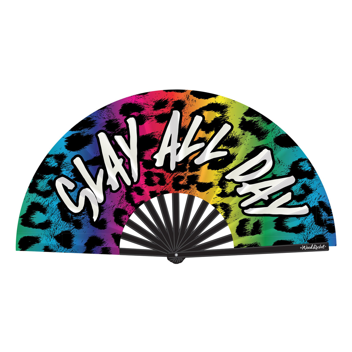 SLAY ALL DAY HAND FAN (NET) - WRFAN010