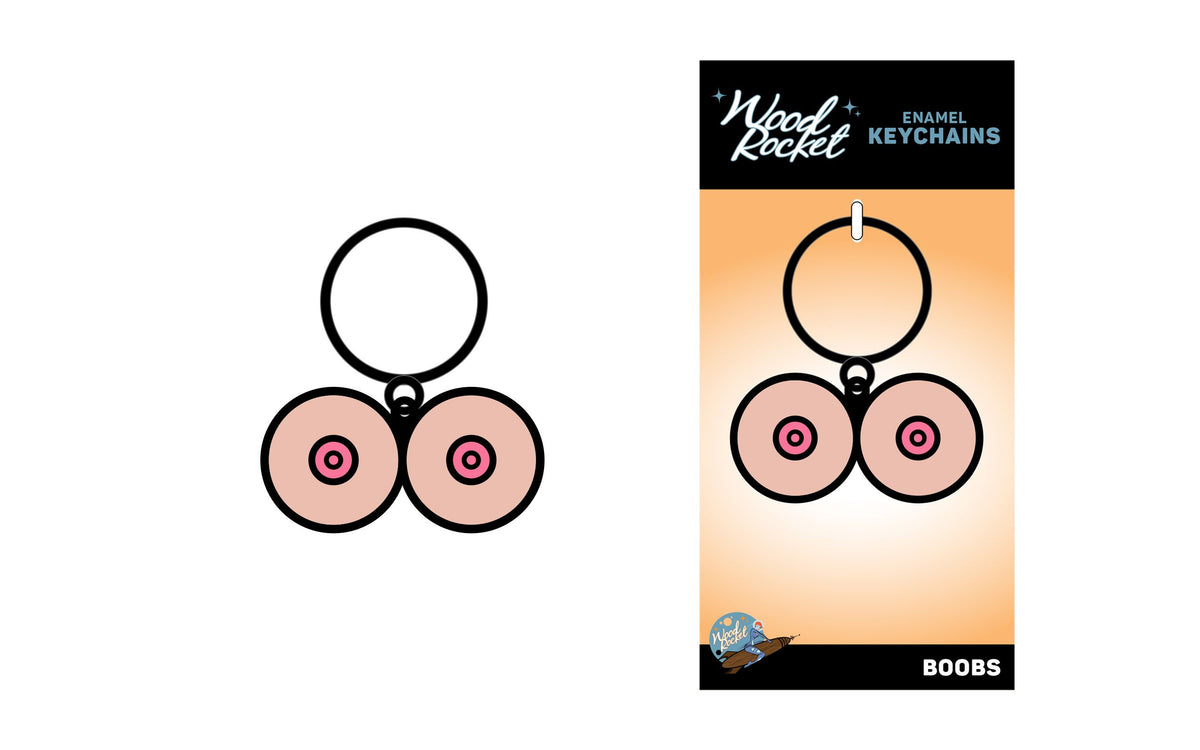 BOOB KEYCHAIN (NET) - WRKEY019