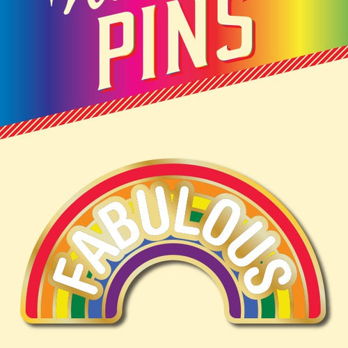 FABULOUS RAINBOW PIN (NET) - WRP016