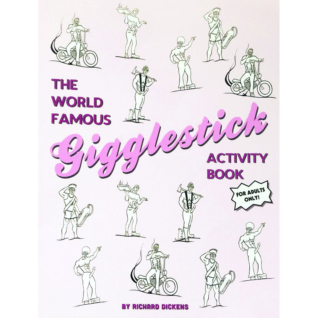 WORLD FAMOUS GIGGLE STICK COLORING BOOK (NET) - WRWFG001
