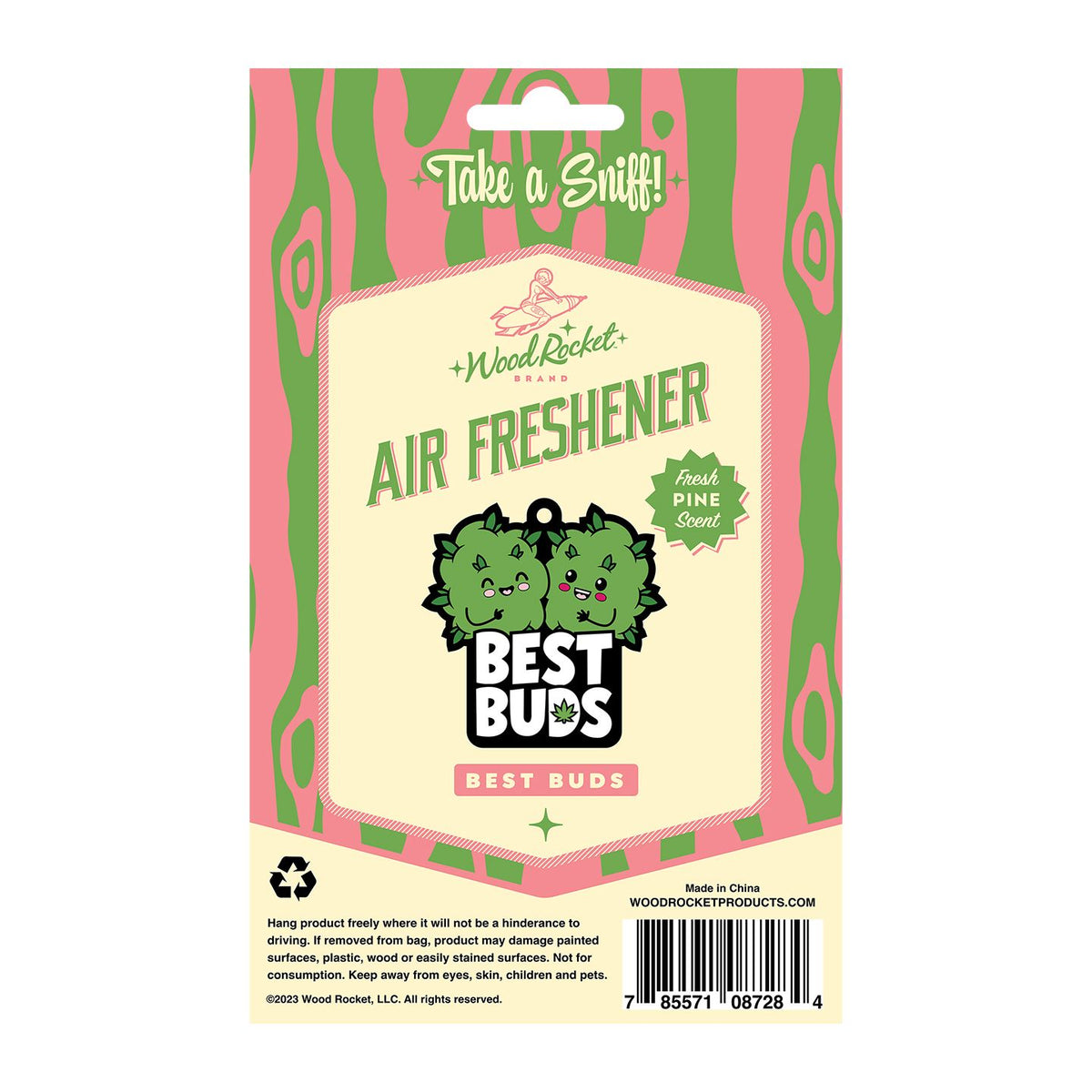 BEST BUDS AIR FRESHENER (NET) - WRVAF012