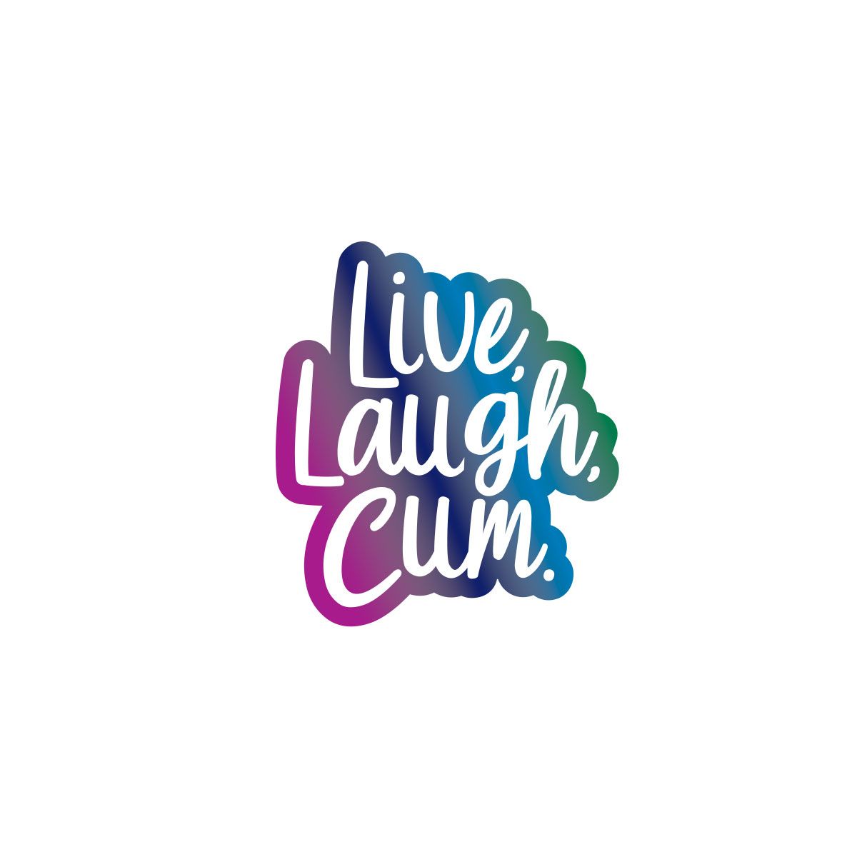 LIVE LAUGH CUM PIN (NET) - WRWRP004