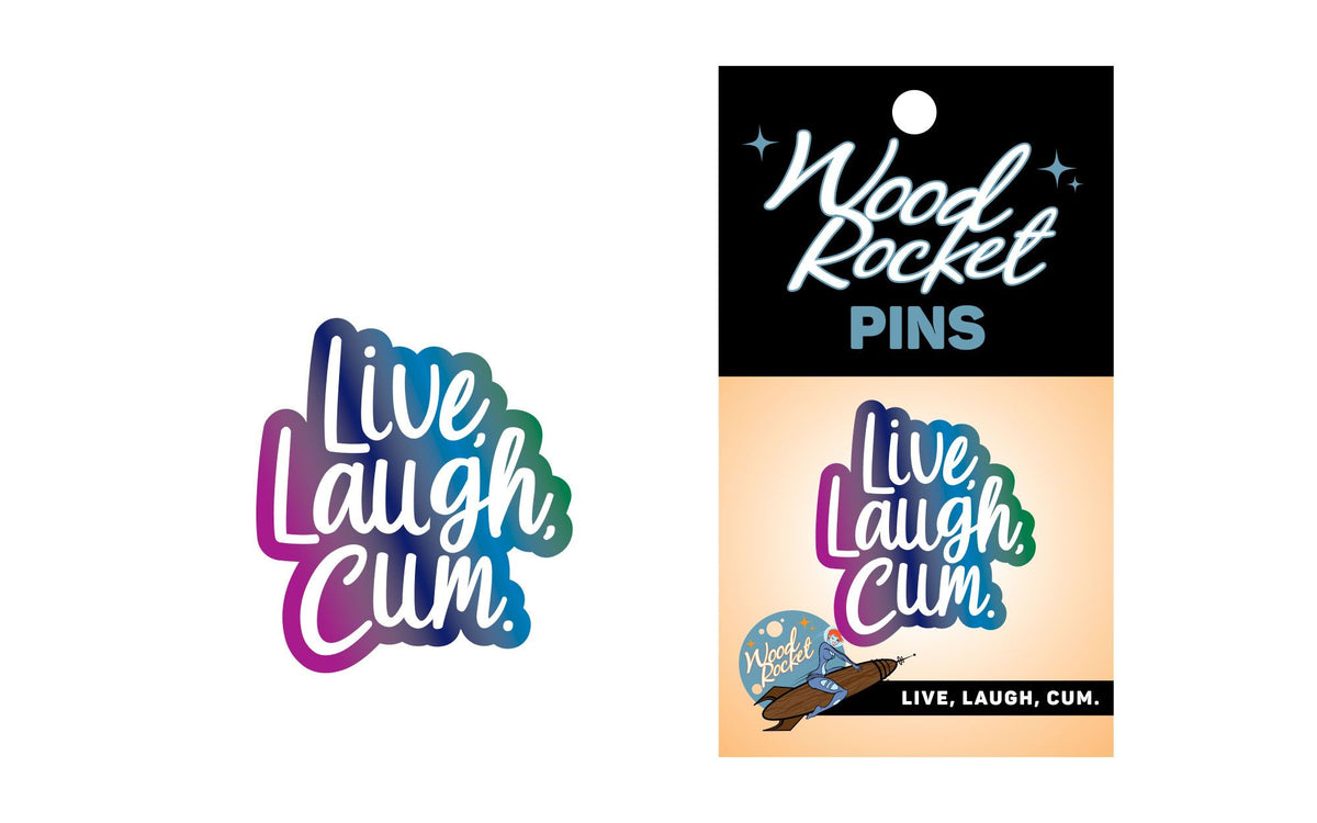 LIVE LAUGH CUM PIN (NET) - WRWRP004