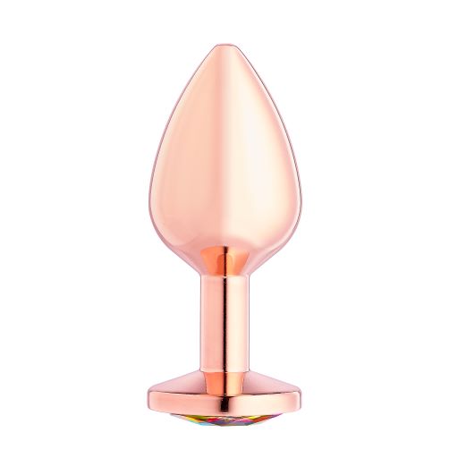 GEMS ROSY GOLD ANAL PLUG MEDIUM - WTC301RG