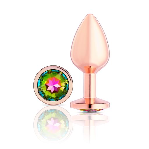 GEMS ROSY GOLD ANAL PLUG MEDIUM - WTC301RG