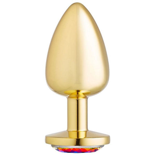 CLOUD 9 GEMS GOLD ANAL PLUG LARGE - WTC311