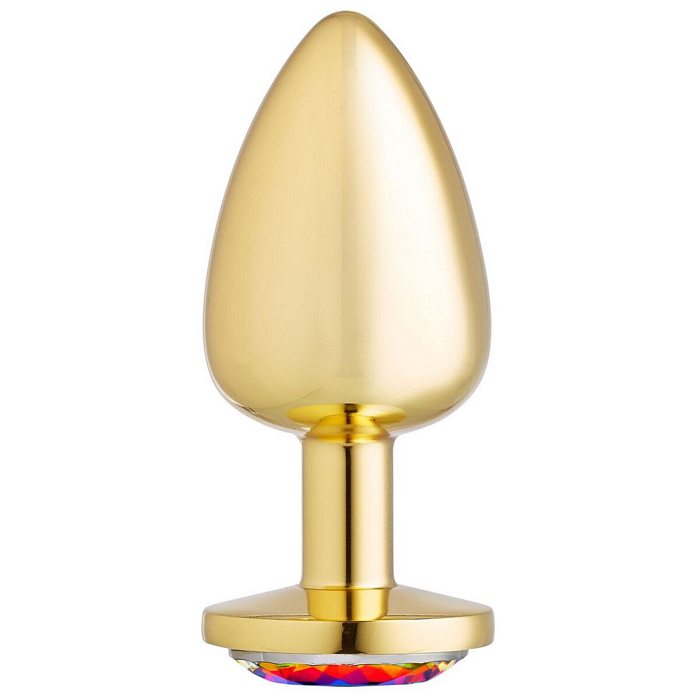 CLOUD 9 GEMS GOLD ANAL PLUG LARGE - WTC311