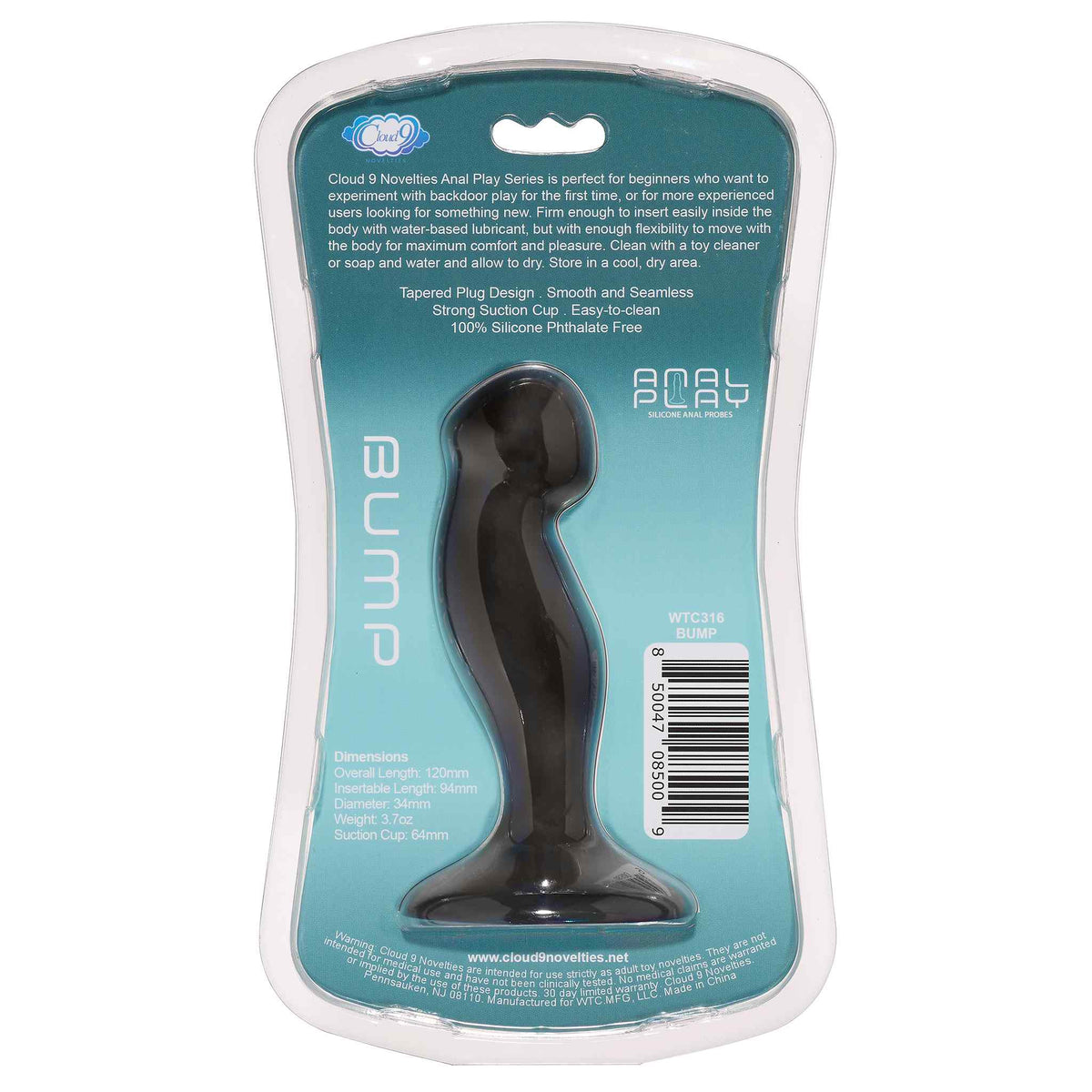 ANAL PLAY SILICONE BUMP - WTC316
