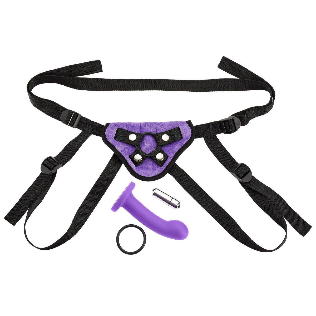 STRAP-ON HARNESS KIT PURPLE - WTC320
