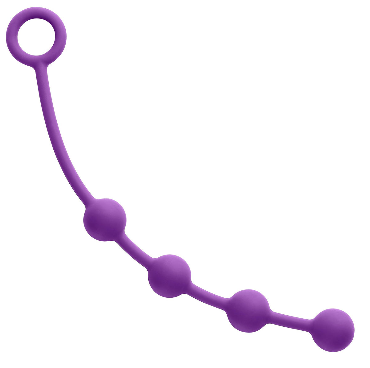 SILICONE ANAL BEAD SMALL PLUM - WTC321