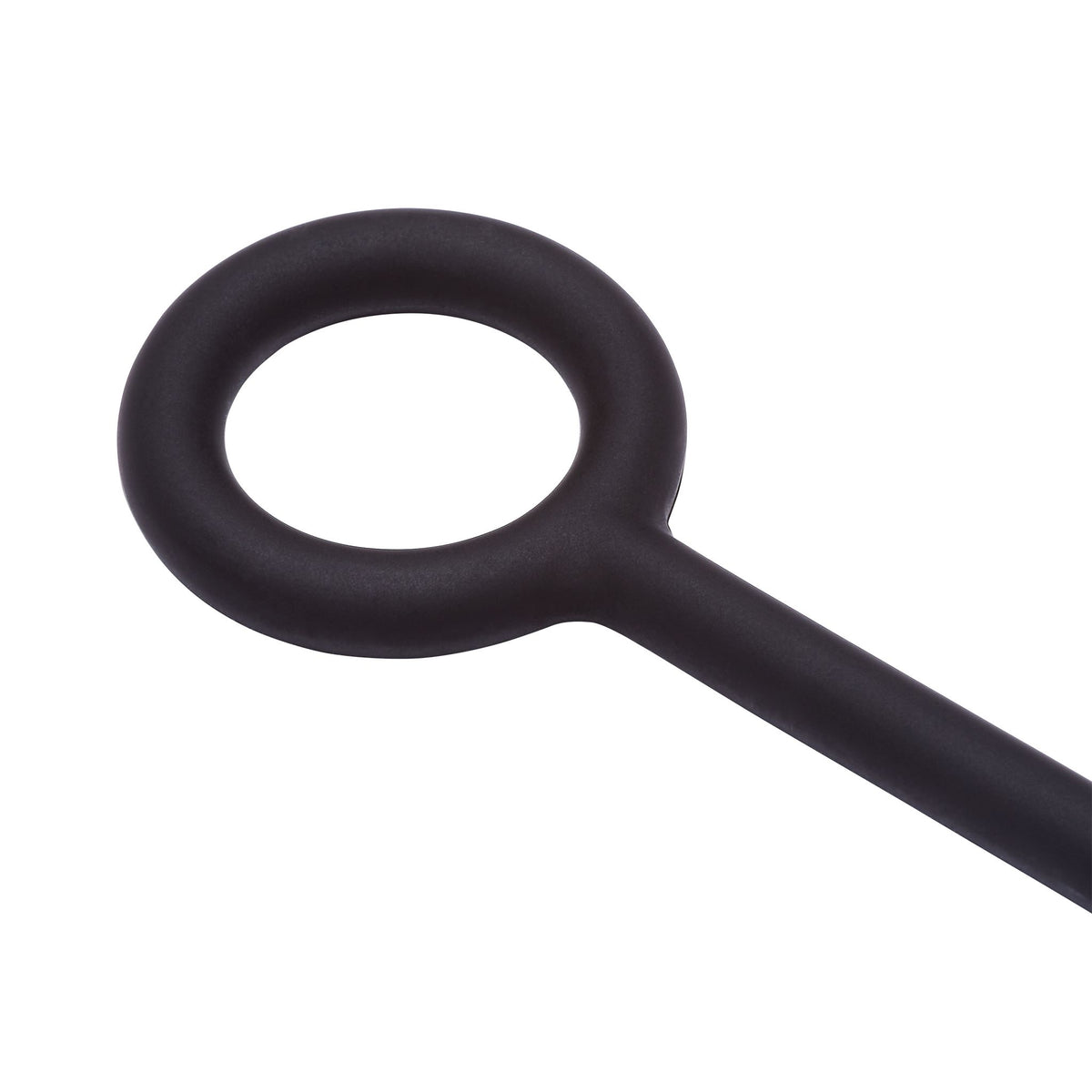 SILICONE ANAL TEARDROP SMALL BLACK - WTC323