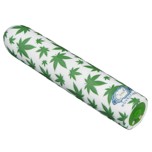 SLIM VIBE WHITE/CANNABIS LEAF - WTC600