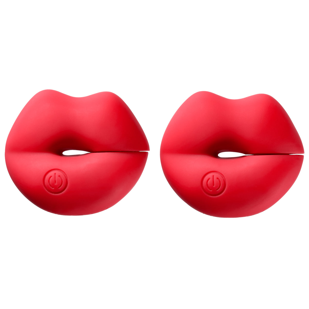 CLOUD 9 NAUGHTY NIPS VIBRATING NIPPLE CLAMP PAIR RED - WTC609
